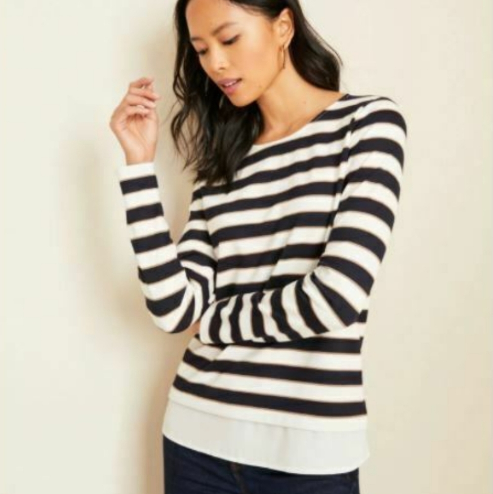 Ann Taylor Layered Top, XXL